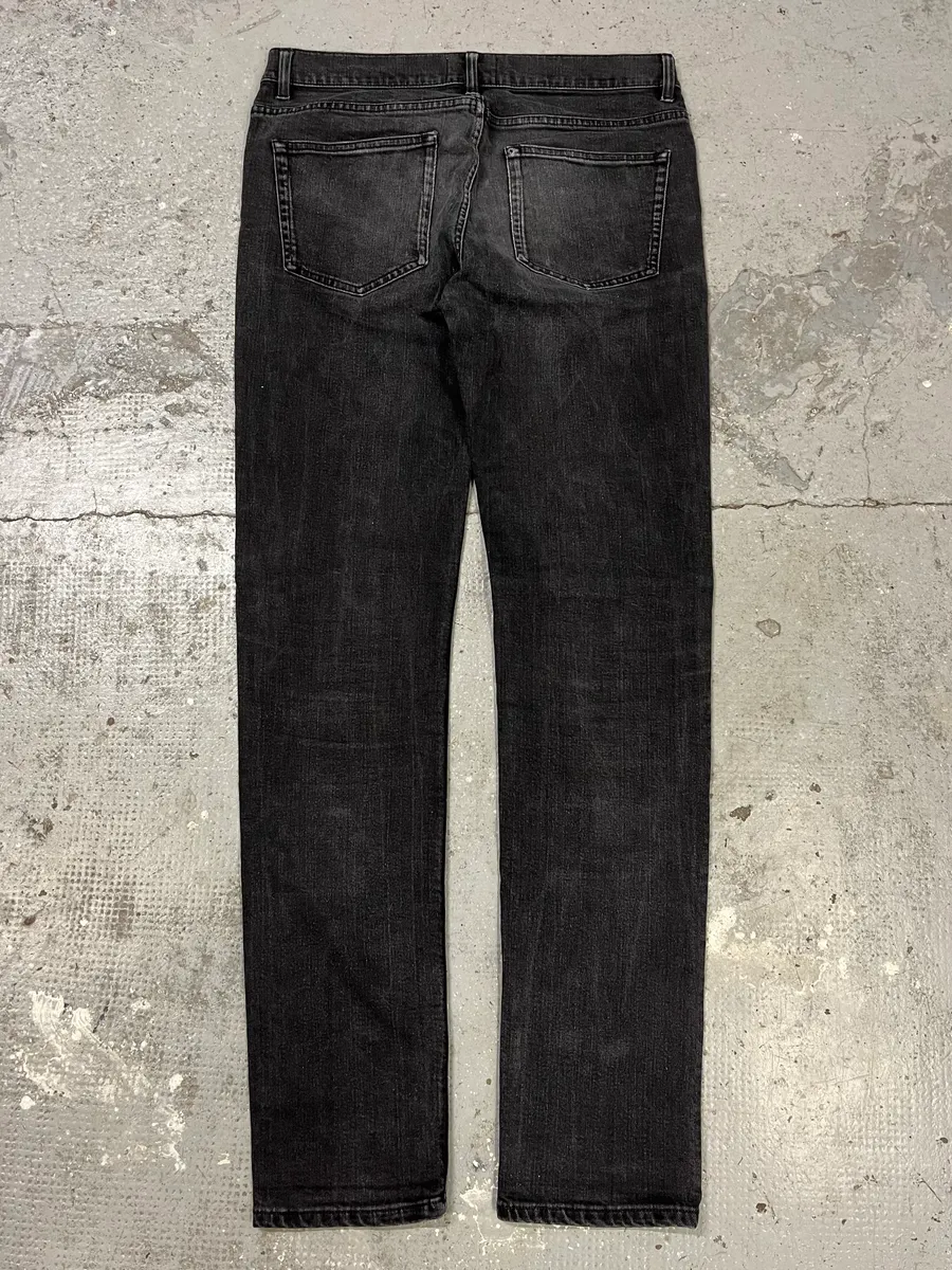 Acne Studios Black Faded Denim Jeans - Image 9