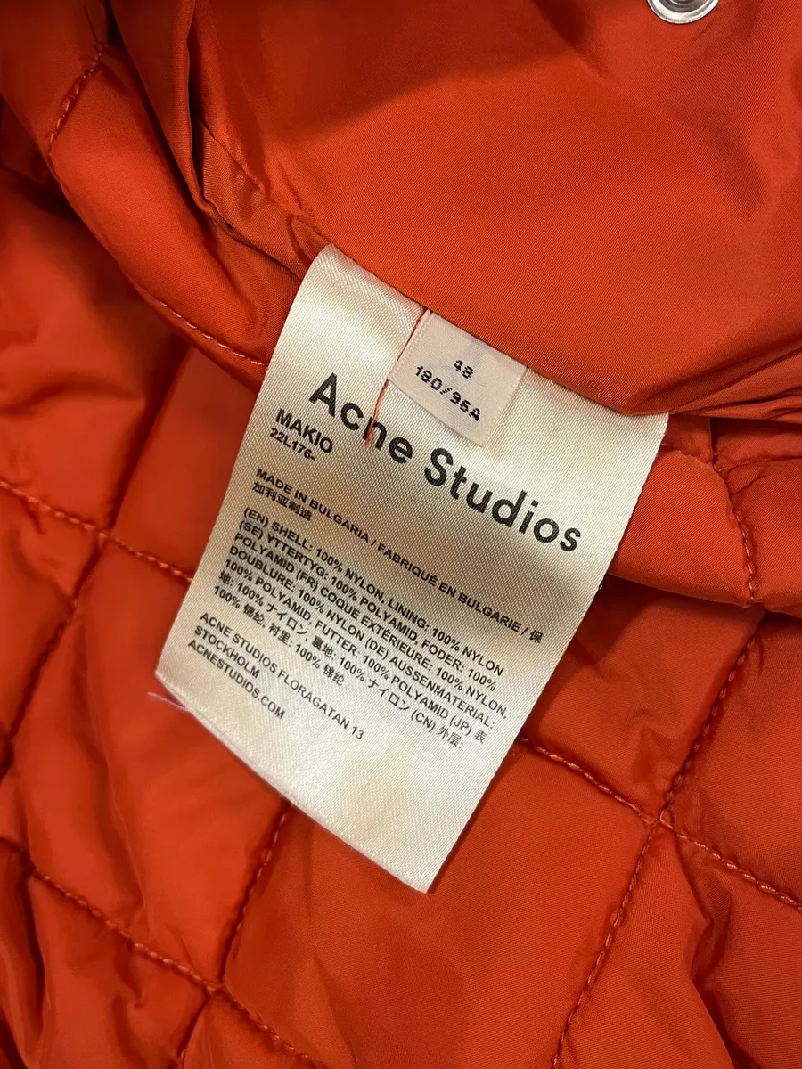 Acne Studios Black Nylon Bomber Jacket - Image 11