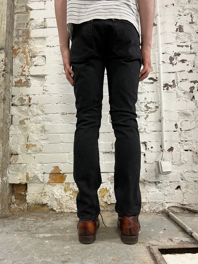 Acne Studios Black Slim Denim Jeans - Image 4