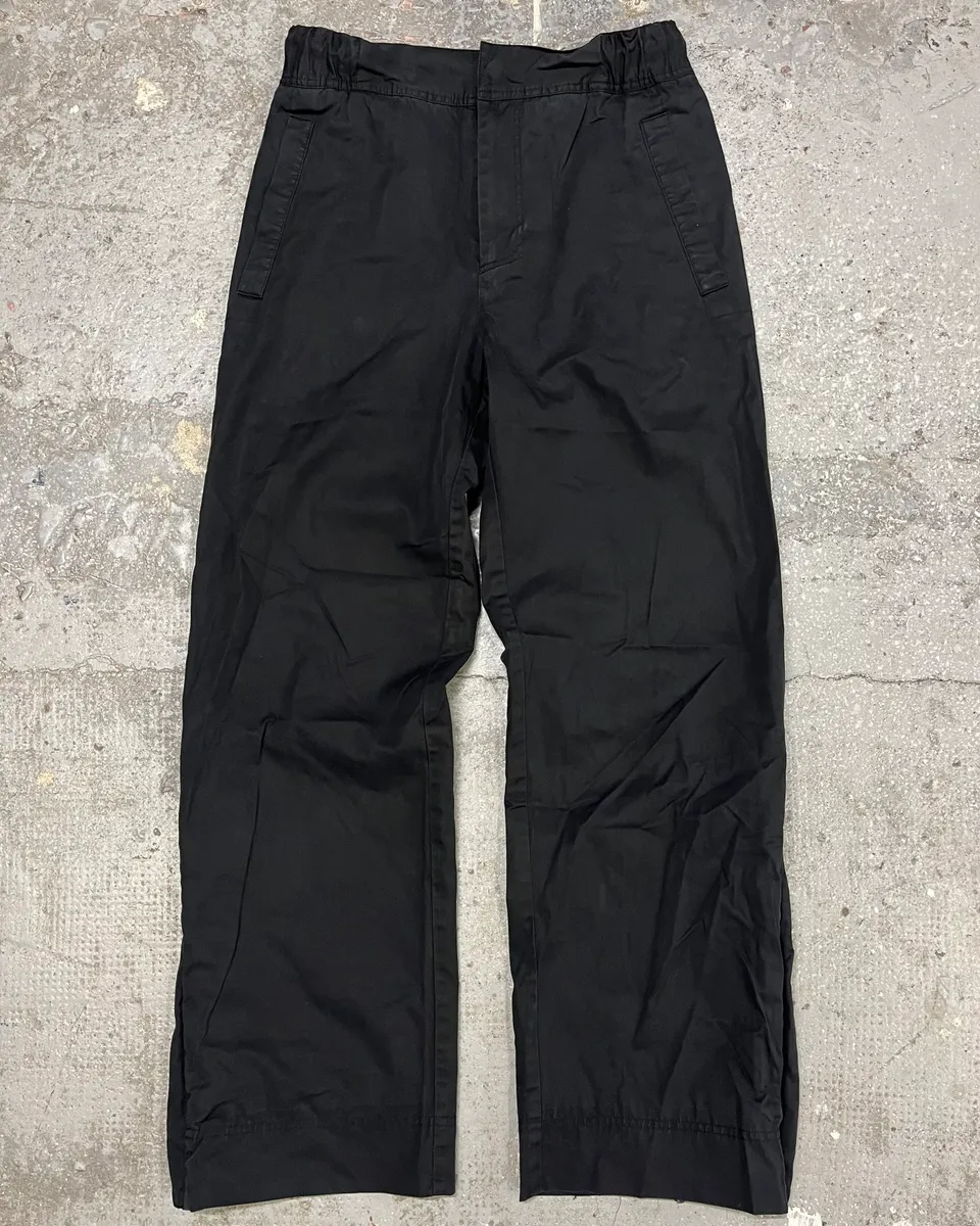 Acne Studios Black Tactical Zip Pants