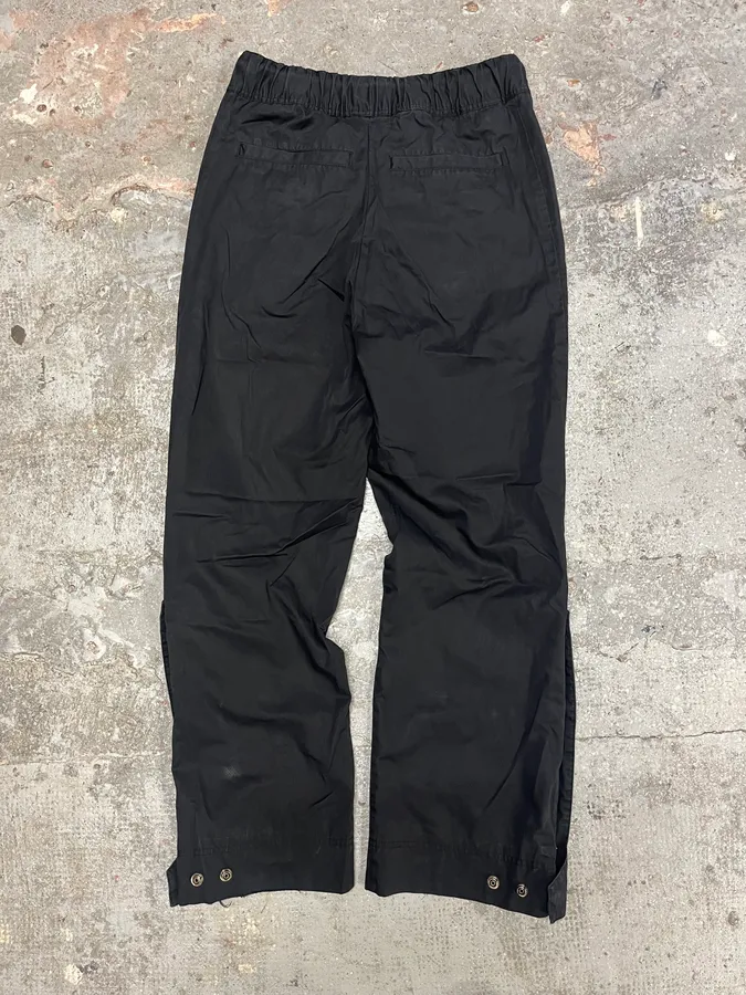Acne Studios Black Tactical Zip Pants - Image 3