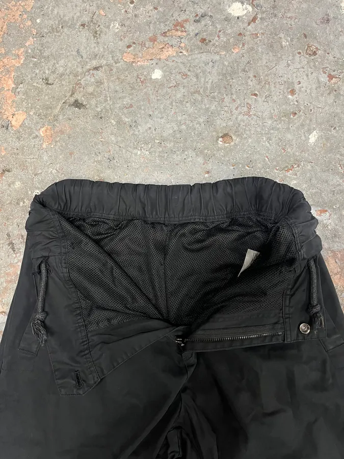 Acne Studios Black Tactical Zip Pants - Image 8
