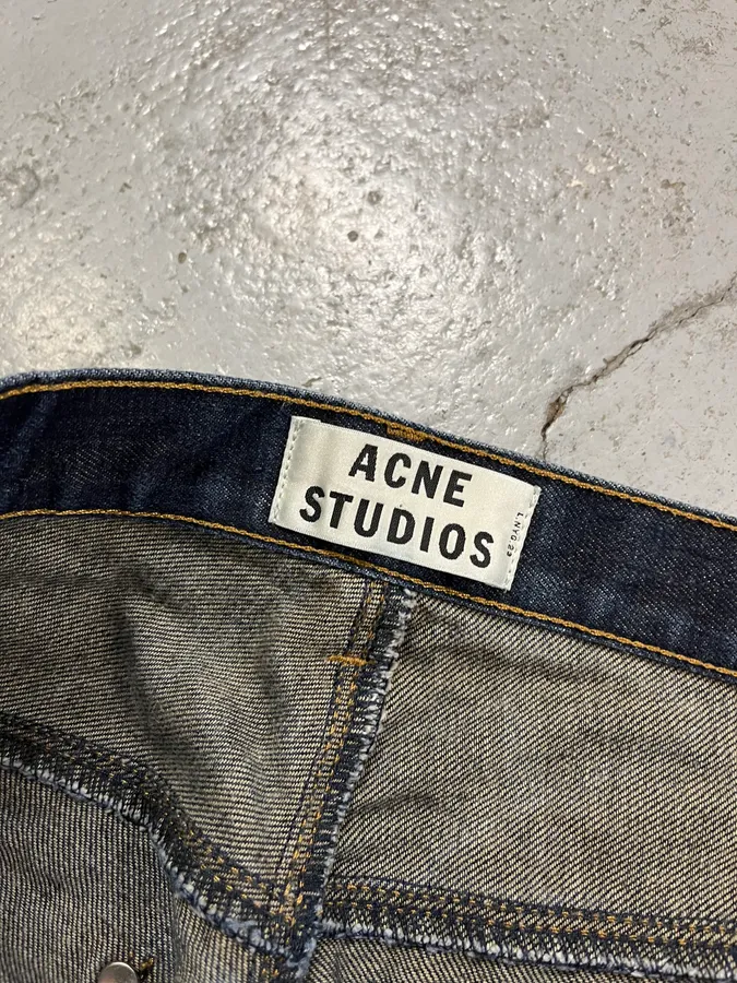Acne Studios Blue Brut Denim Jeans - Image 10