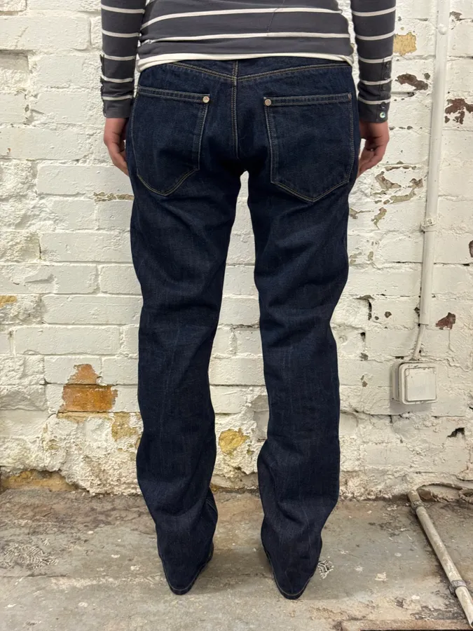 Acne Studios Blue Brut Denim Jeans - Image 4