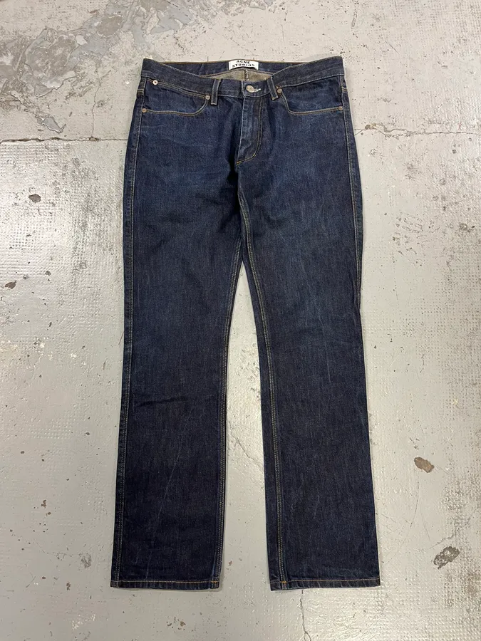 Acne Studios Blue Brut Denim Jeans - Image 5