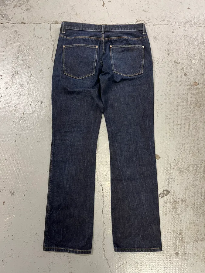 Acne Studios Blue Brut Denim Jeans - Image 8