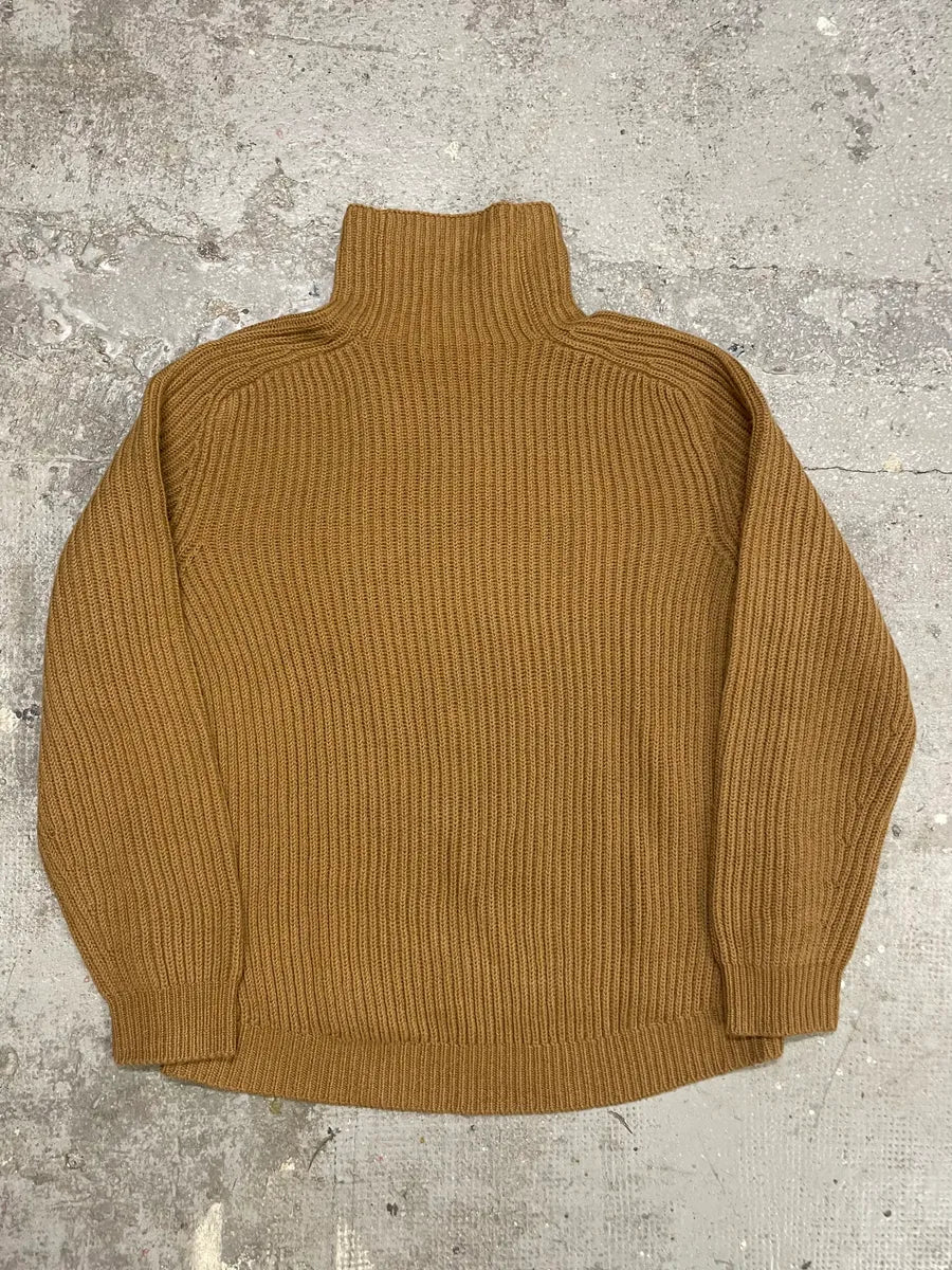 Acne Studios Brown Wool Turtleneck - Image 3