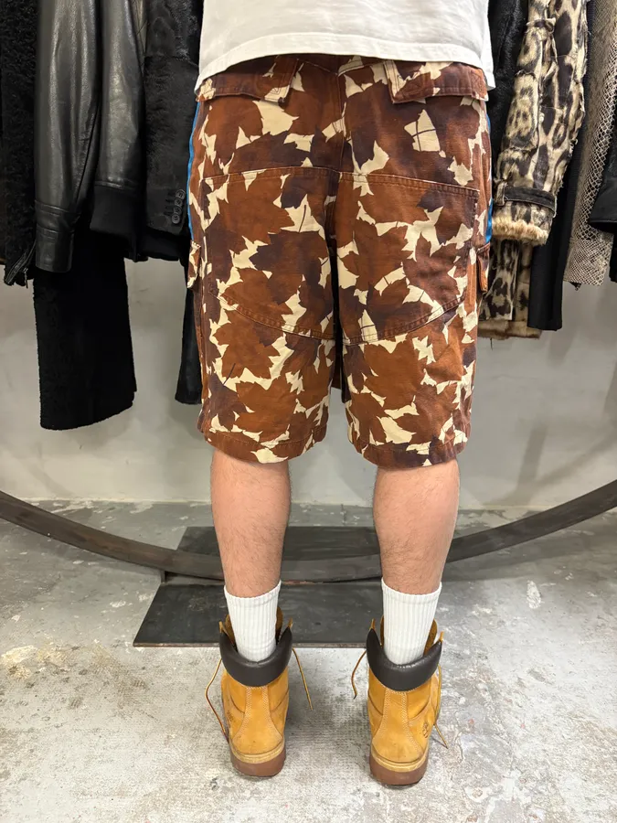 Acne Studios Leaf Brown Shorts - Image 4
