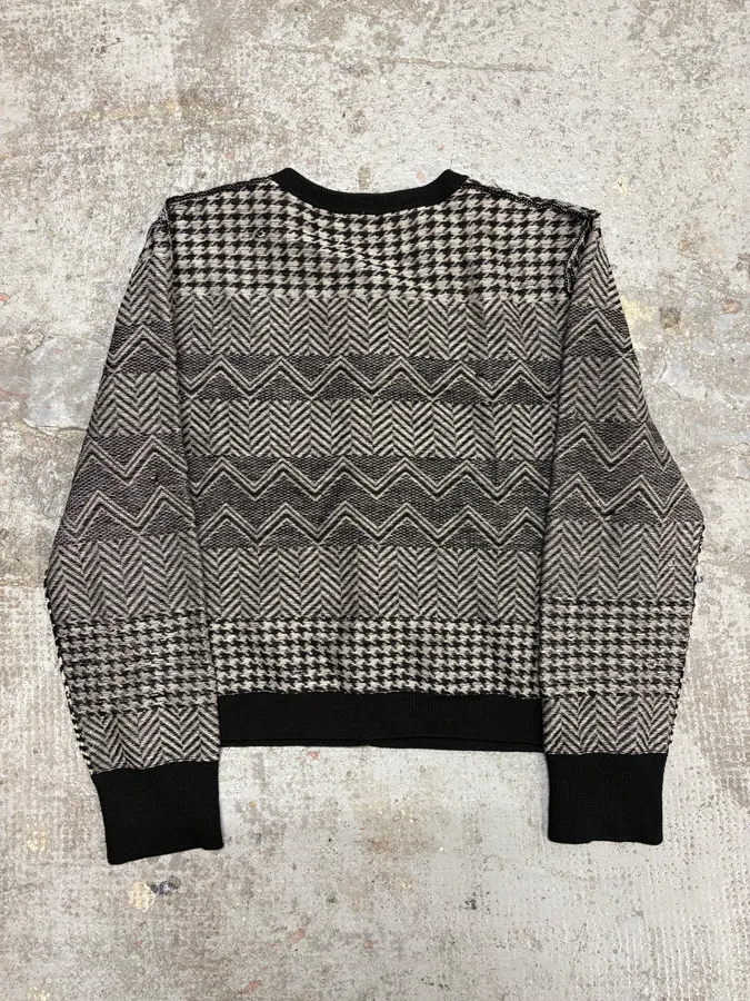 Acne Studios Light Minimalistic Patterned White Cardigan - Image 6