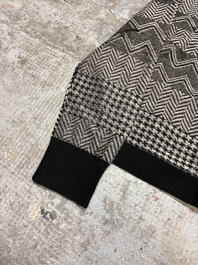 Acne Studios Light Minimalistic Patterned White Cardigan - Image 7