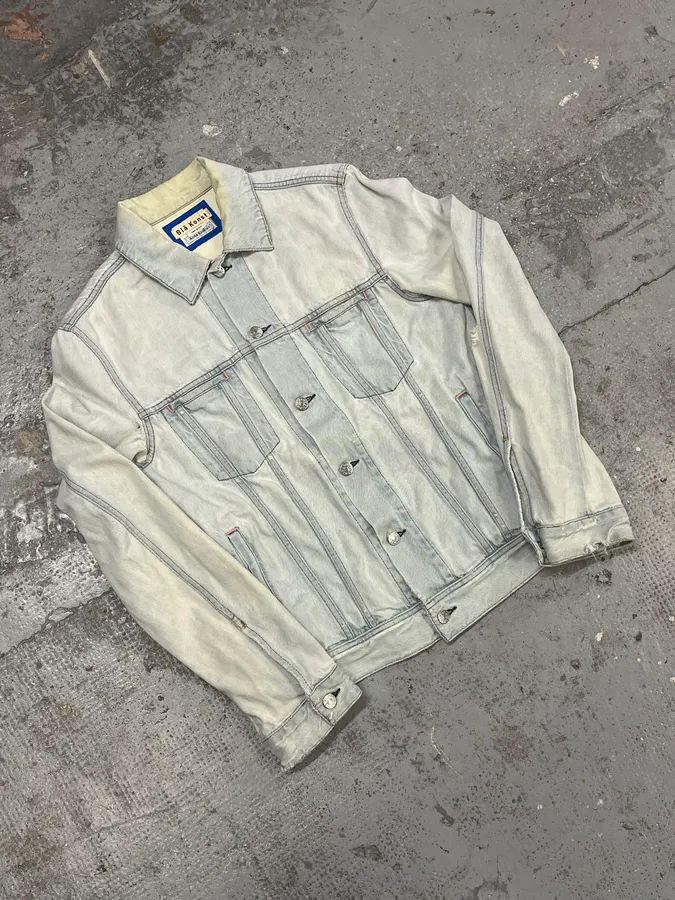 Acne Studios White Denim Light Jacket - Image 4