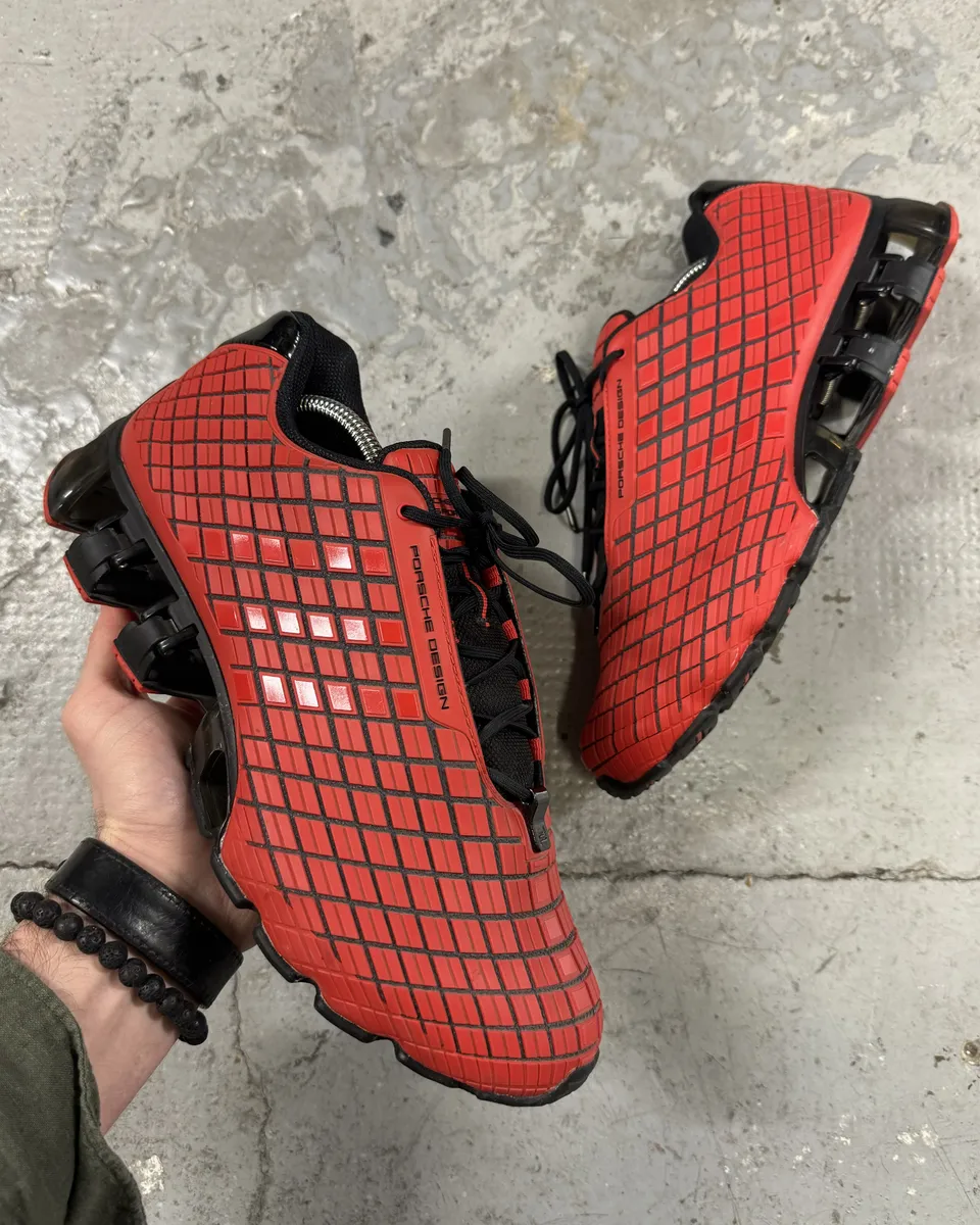 Adidas x Porsche Bounce Red Contemporary Shoes