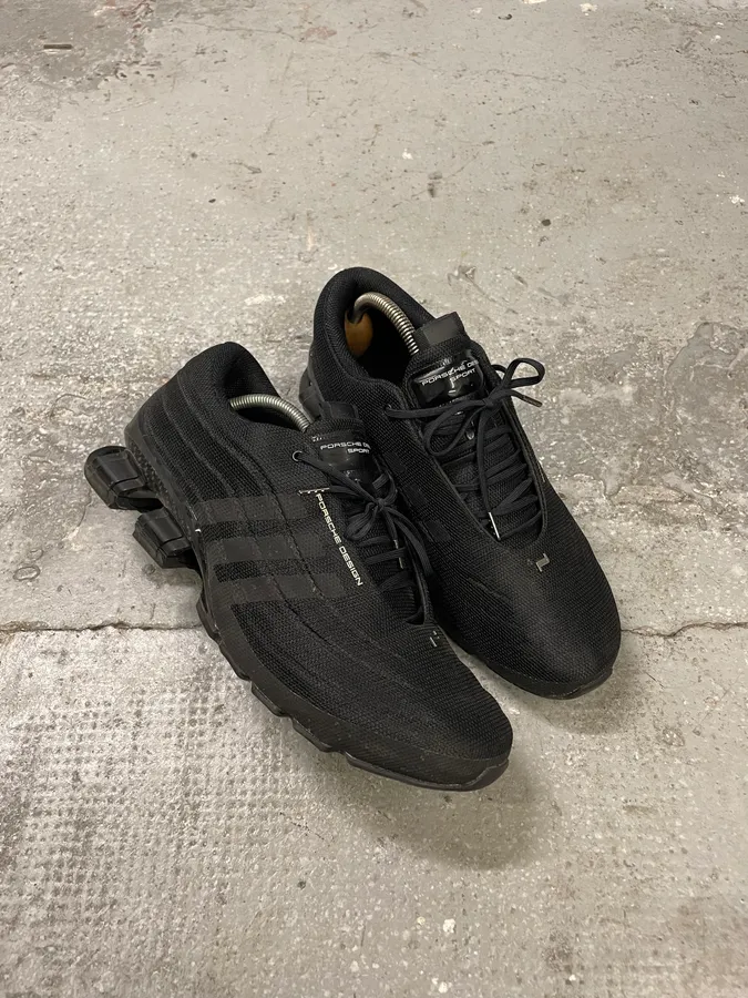 Adidas x Porsche Design Black Bounce Shoes - Image 5
