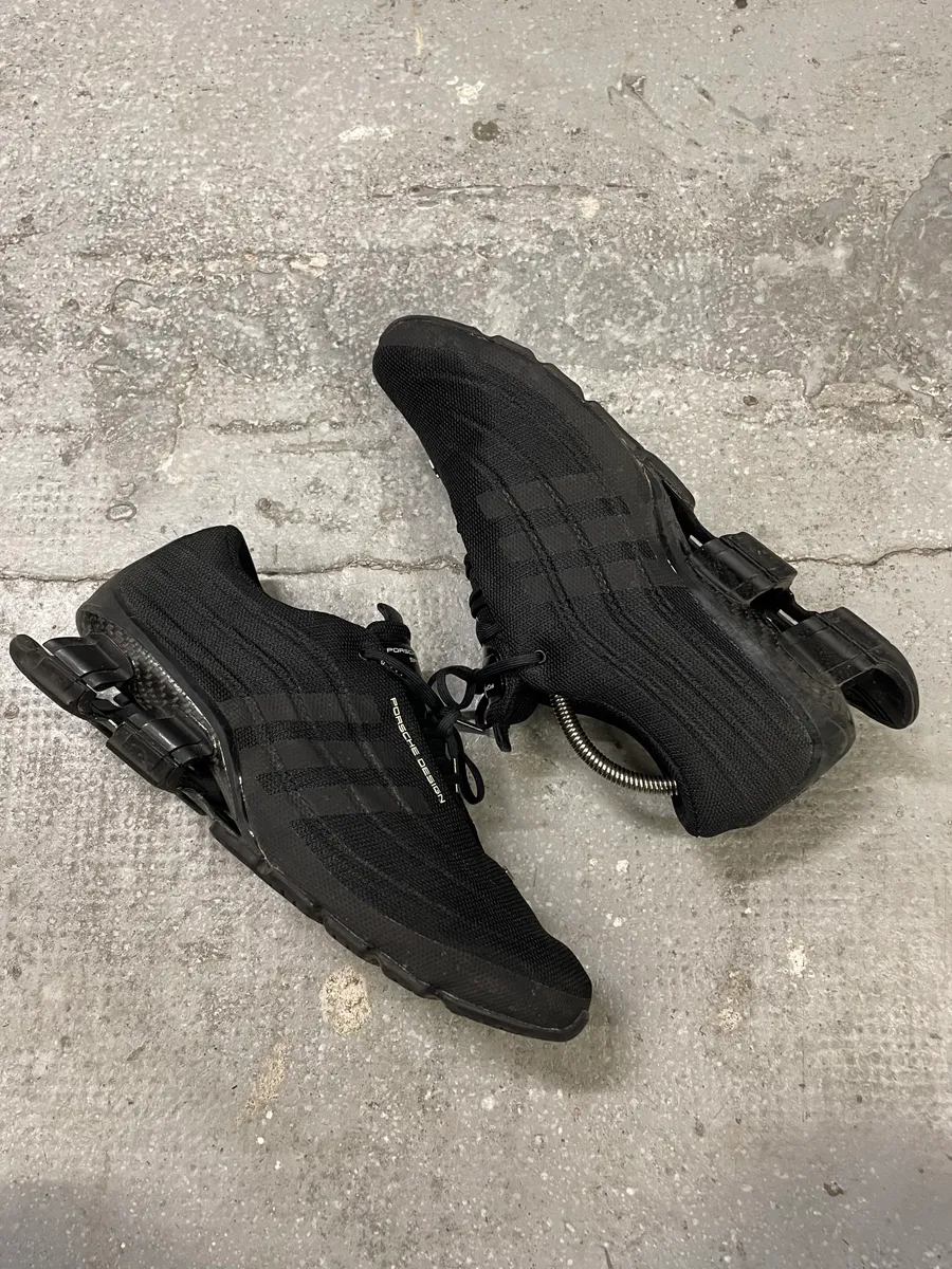 Adidas x Porsche Design Black Bounce Shoes - Image 6