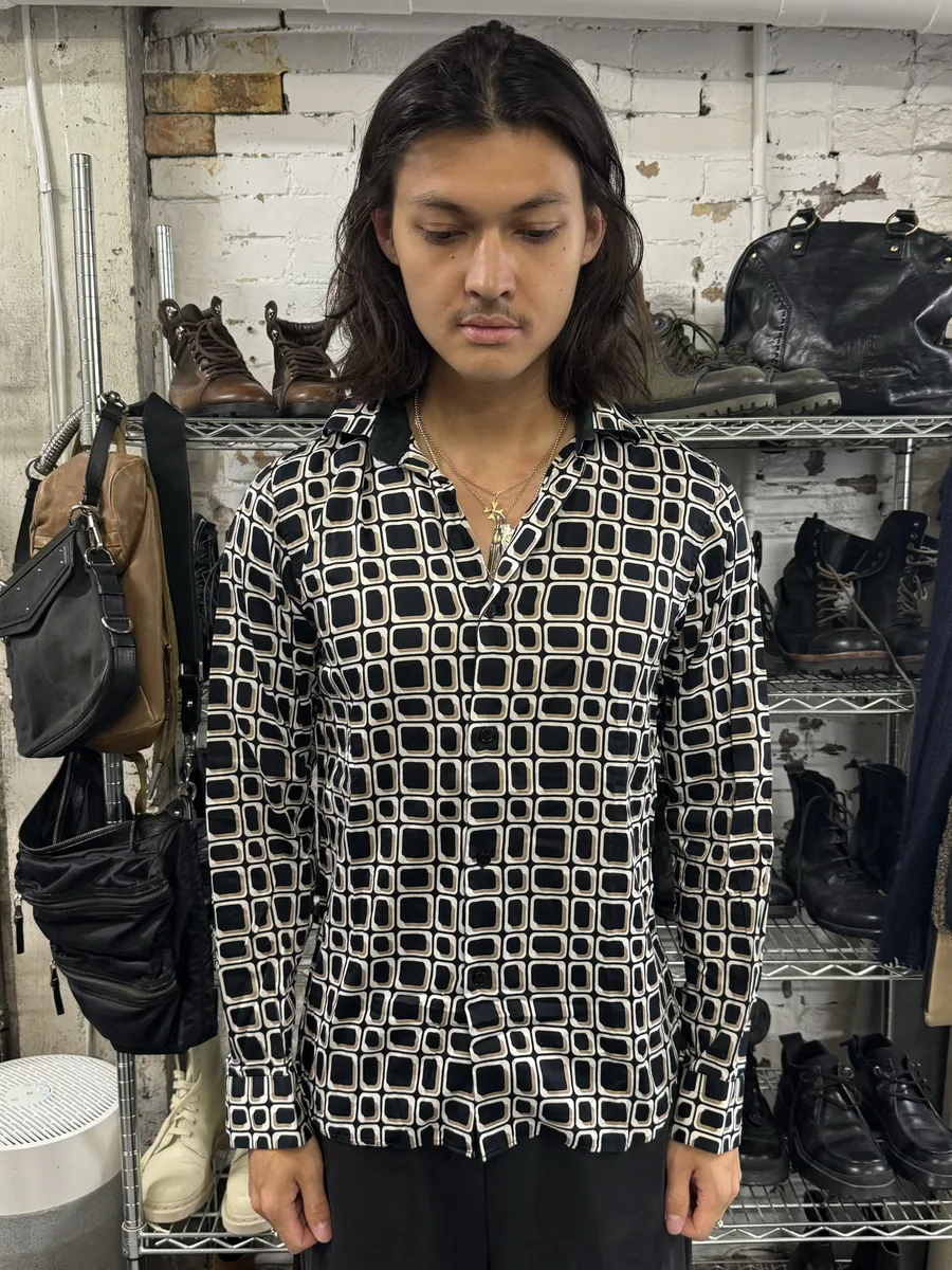 Agnes B Black Contemporary Shirt