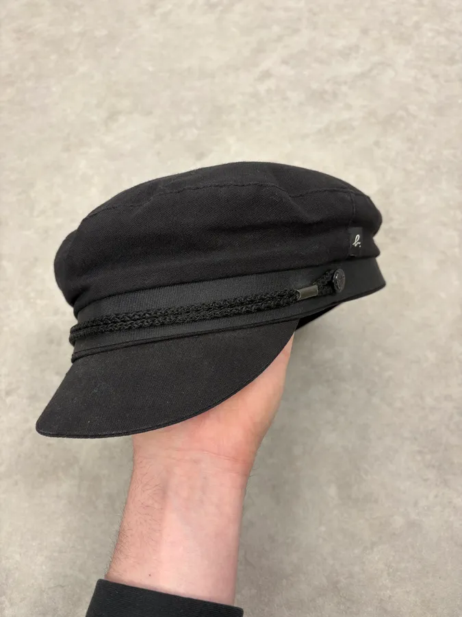 Agnes B Black Officer Hat - Image 2