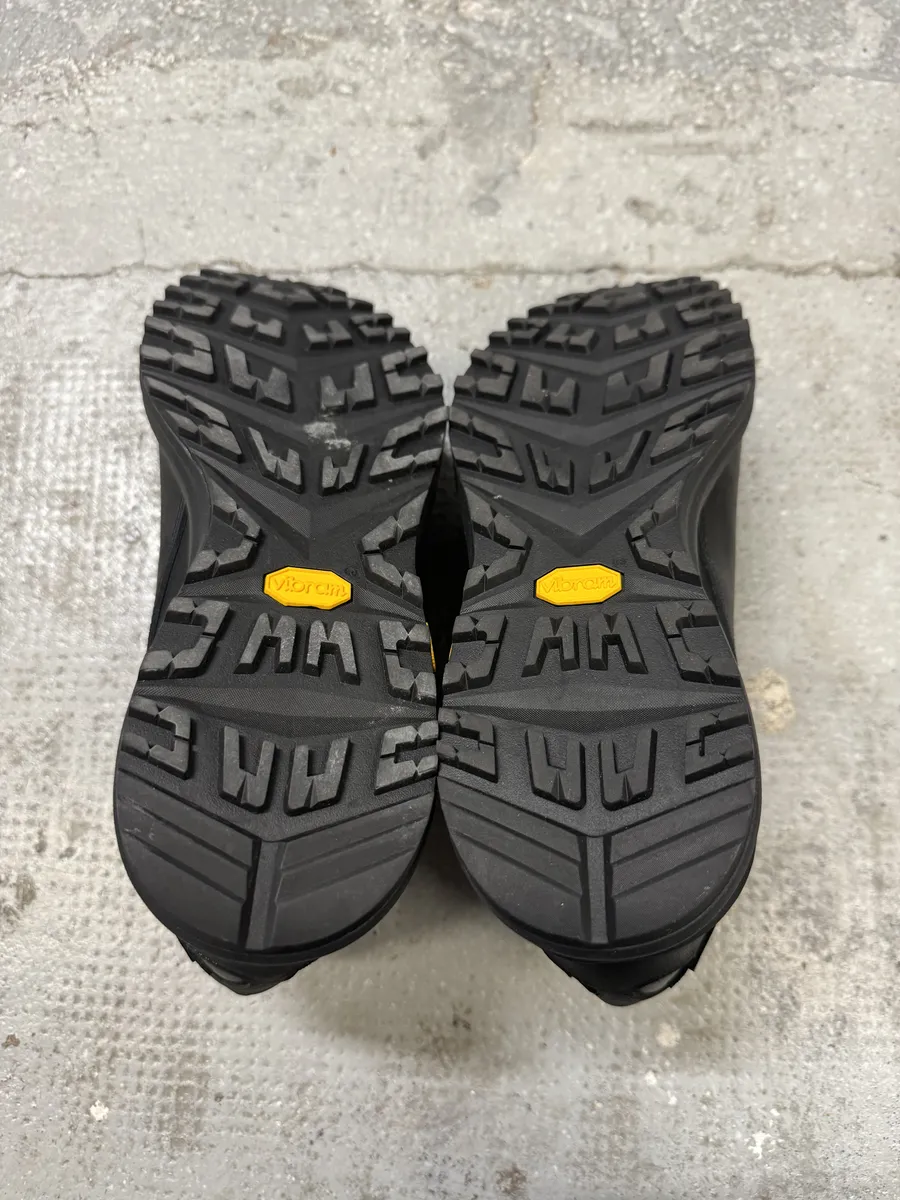 Akmé Black Akme Military Vibram Horse Leather Sneakers - Image 3