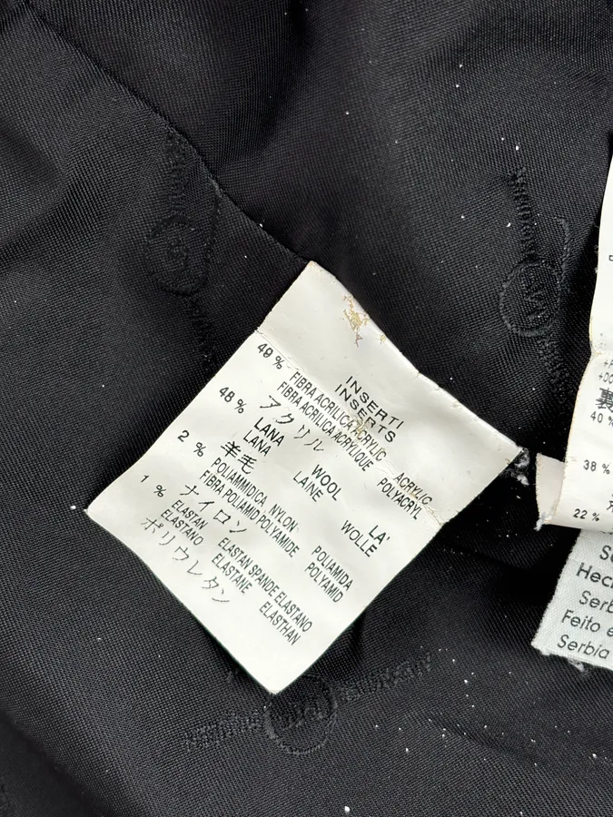 Alexander McQueen Black Long Wool Multi Zips Jacket - Image 15