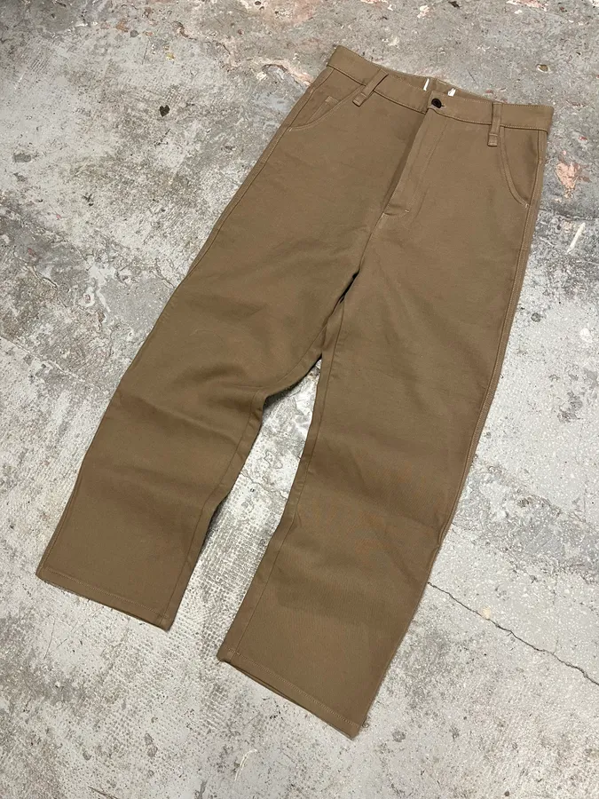 Ami Brown Straight Cozy Pants - Image 4