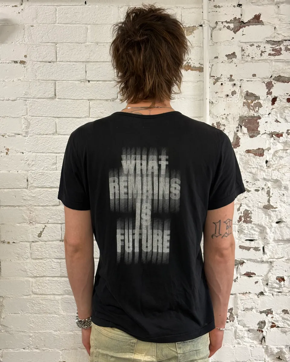 Ann Demeulemeester Future Black T-Shirt - Image 4