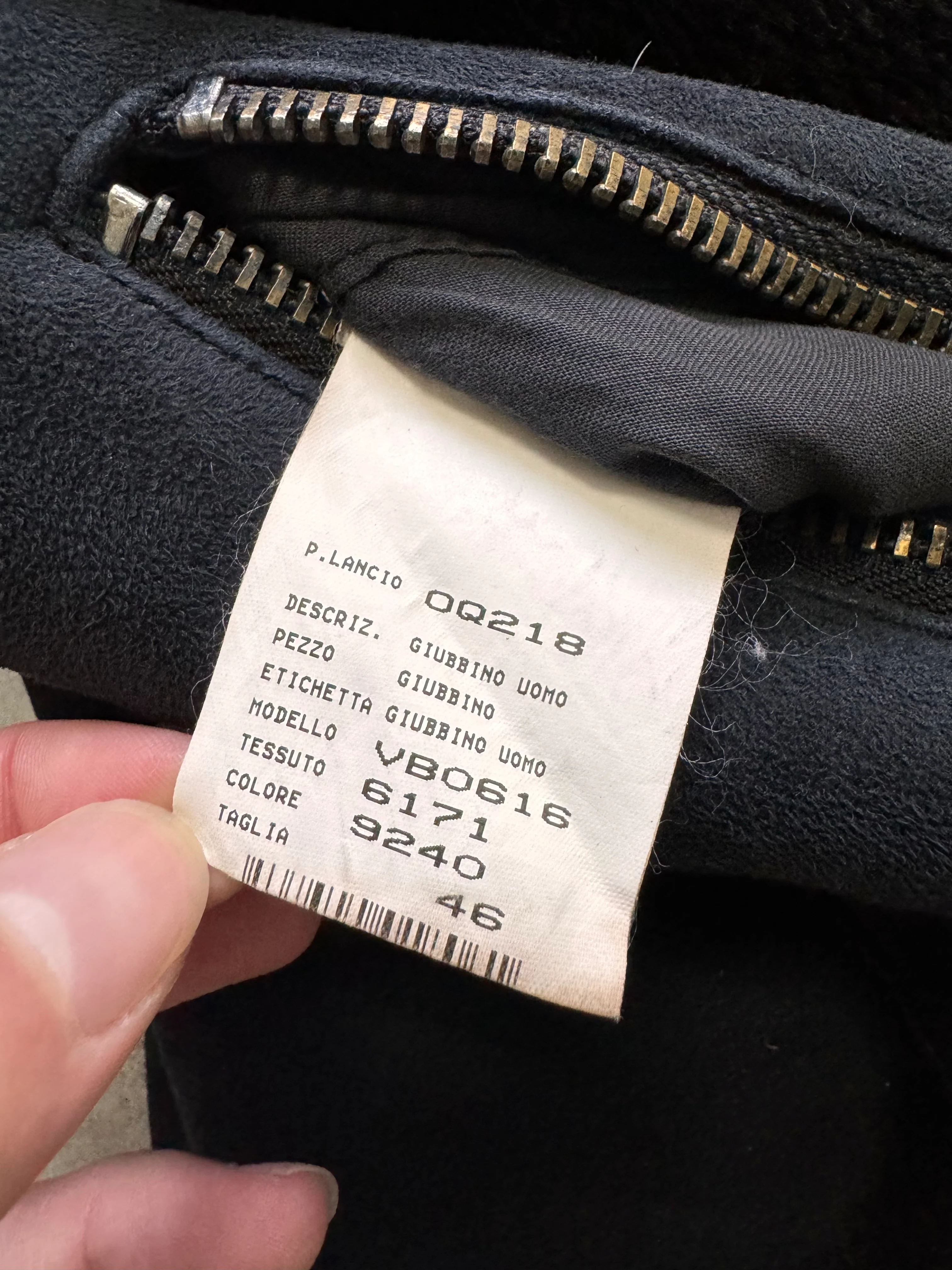 1990s Emporio Armani Arm Zip Asymmetrical Jacket - Image 5
