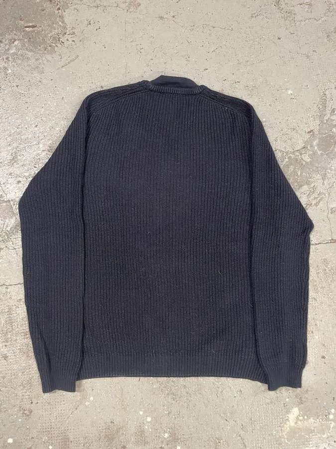 Armani Tiger Hybrid Navy Sweater - Image 6