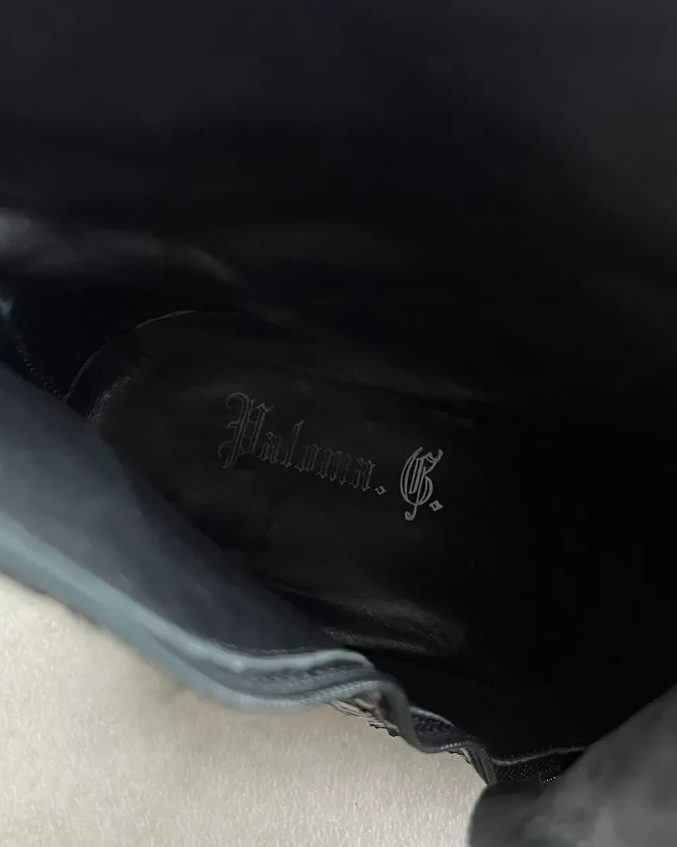 Artisanal Gradient Python Leather Cowboy Boots - Image 12