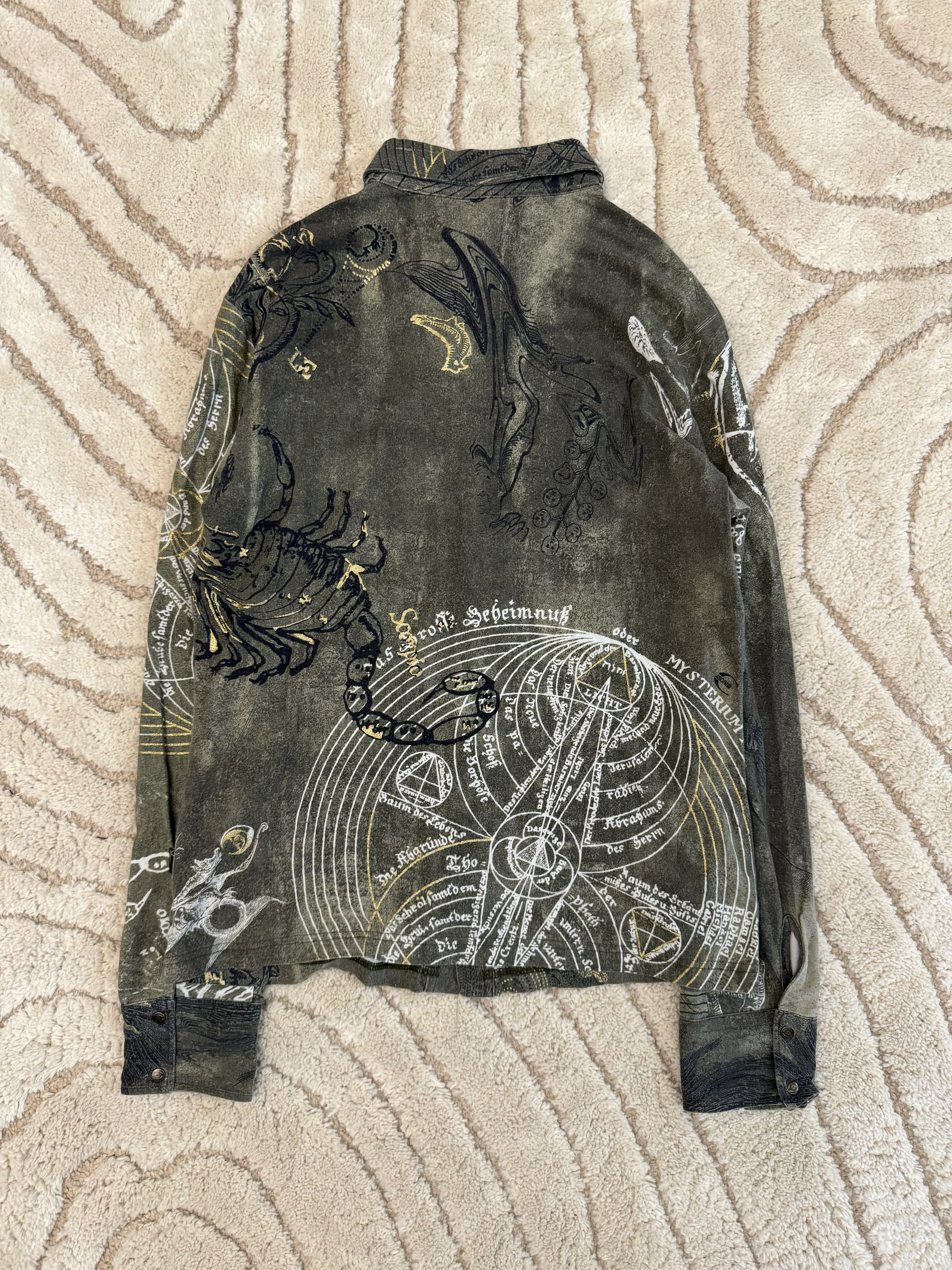 AW2003 Cavalli Astrology Resurrection Shirt (M) - Image 2