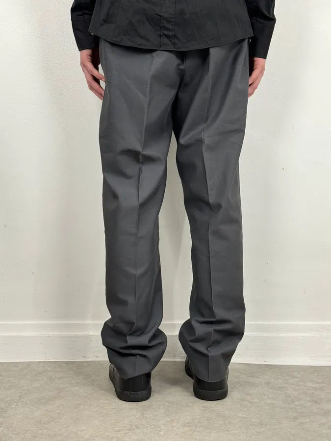 AW1995 Dolce & Gabbana Grey Wool Classy Tailoring Pants - Image 4