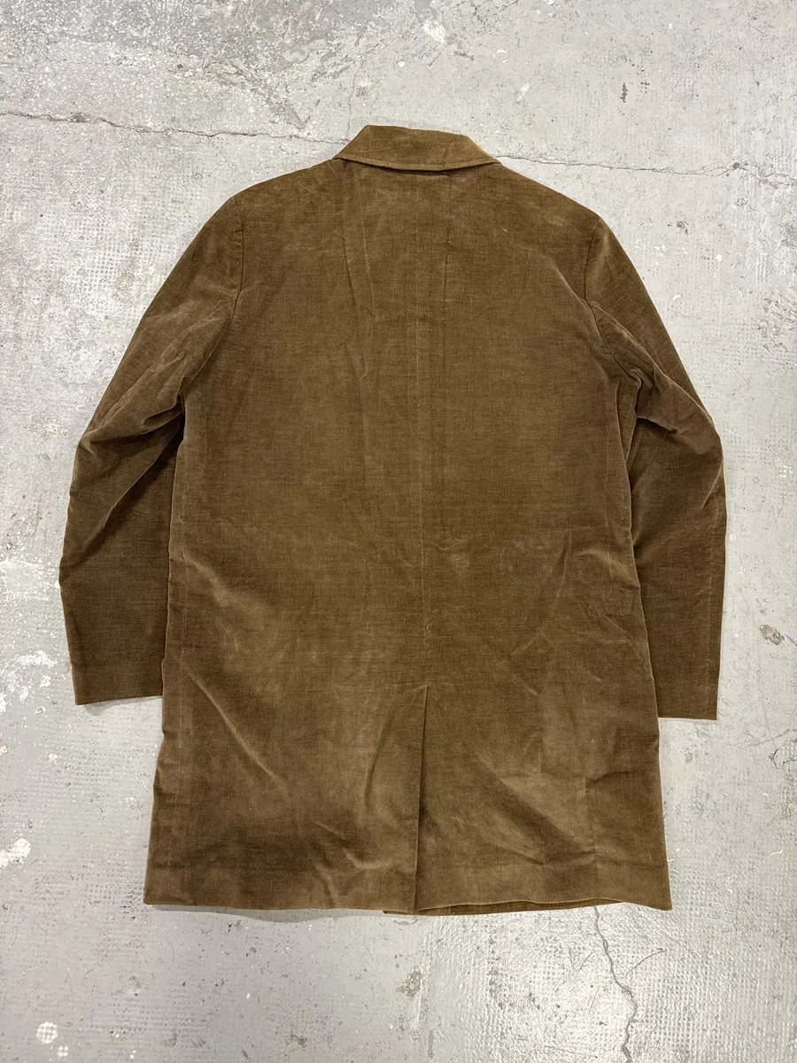 AW1996 Dolce & Gabbana Brown Minimalist Classy Trench Coat - Image 5
