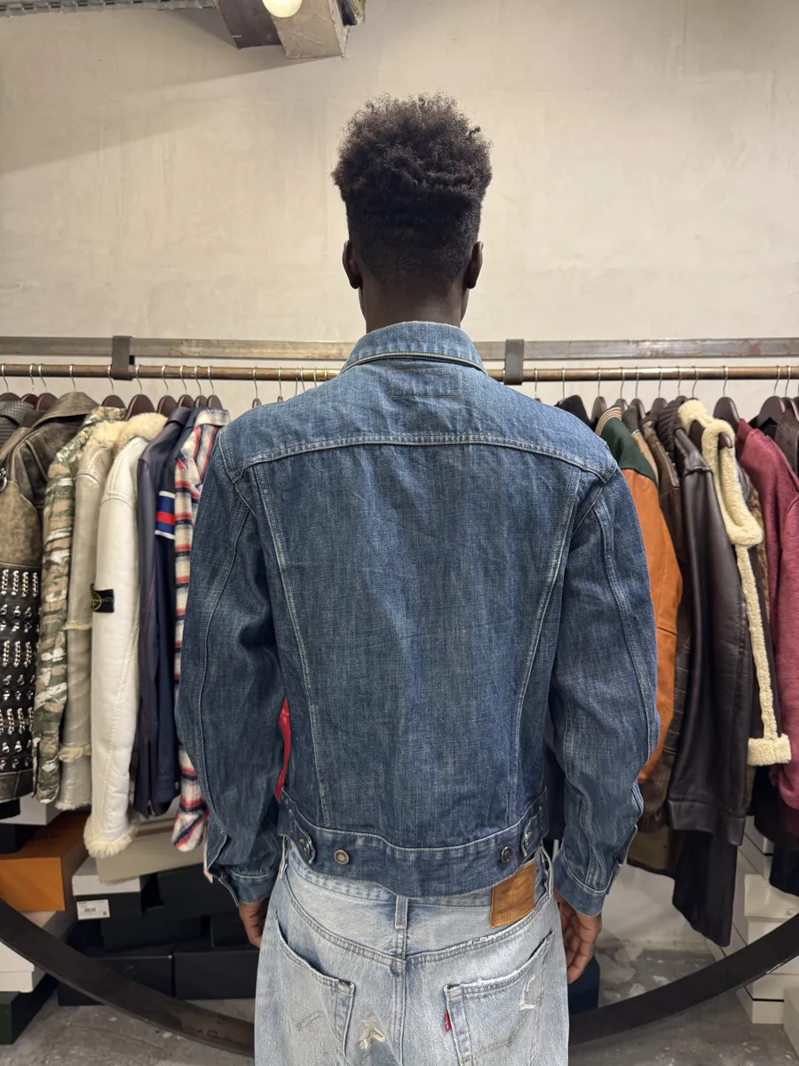 AW1998 Gucci Blue Denim Trucker Jacket by Tom Ford - Image 4