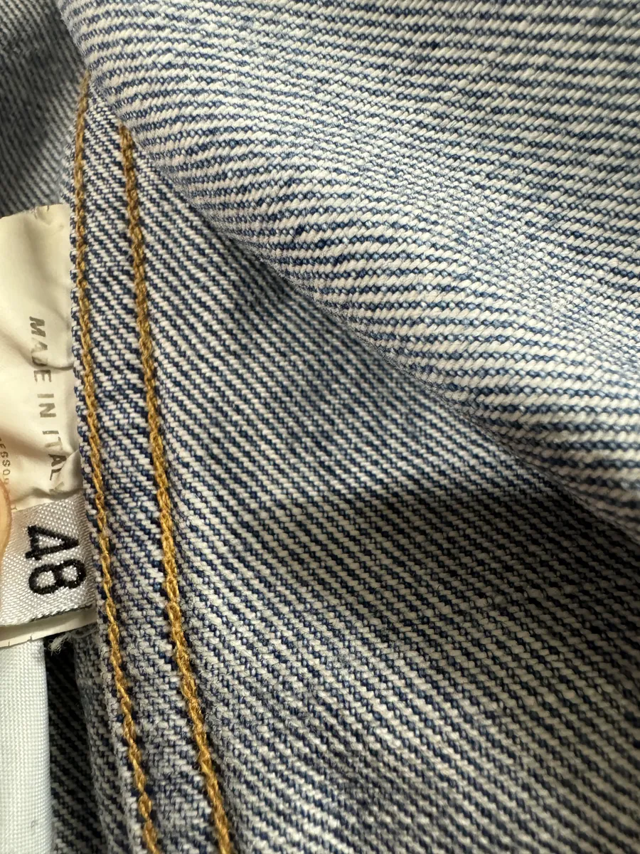 AW1998 Helmut Lang Faded Blue Denim Jacket - Image 10