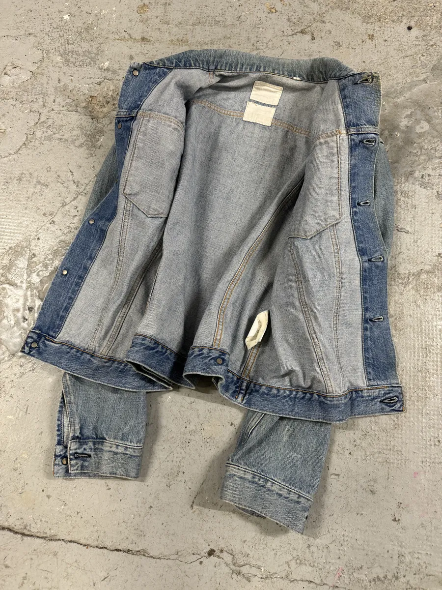 AW1998 Helmut Lang Faded Blue Denim Jacket - Image 5