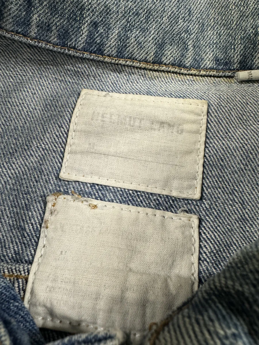 AW1998 Helmut Lang Faded Blue Denim Jacket - Image 7
