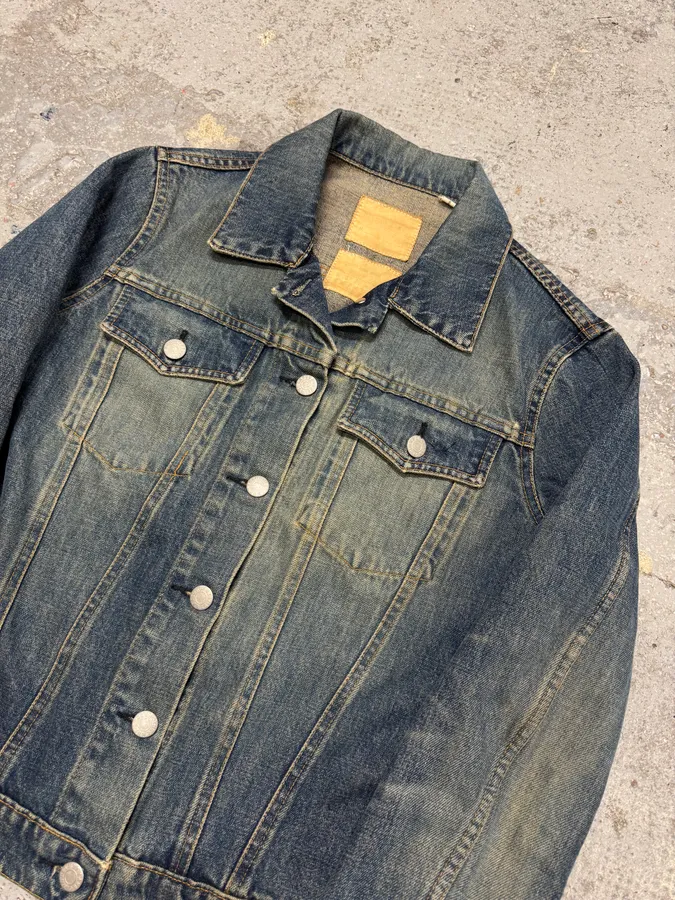 AW1998 Helmut Lang Faded Denim Jacket - Image 4