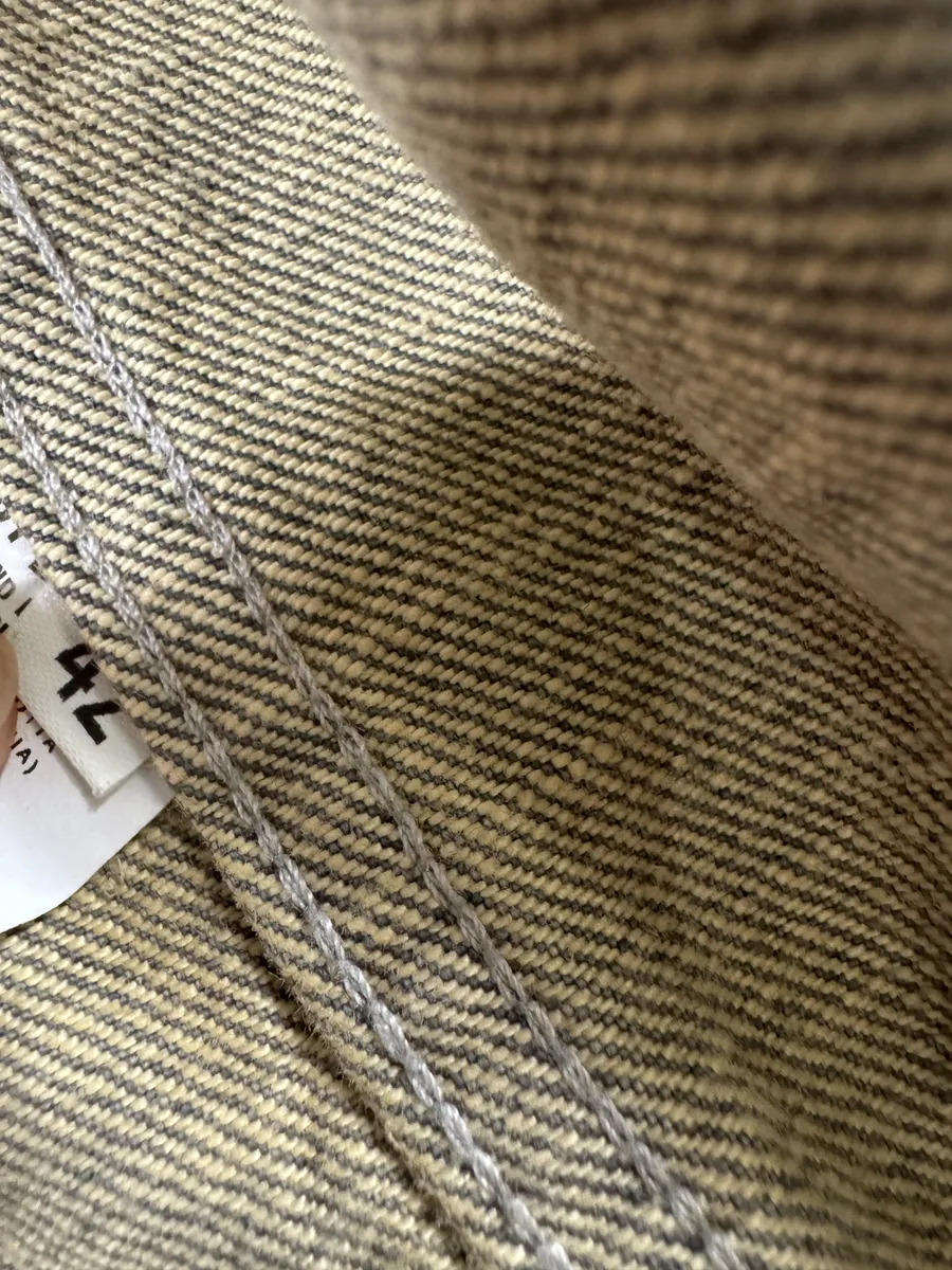 AW1998 Helmut Lang Grey Faded Denim Jacket - Image 6