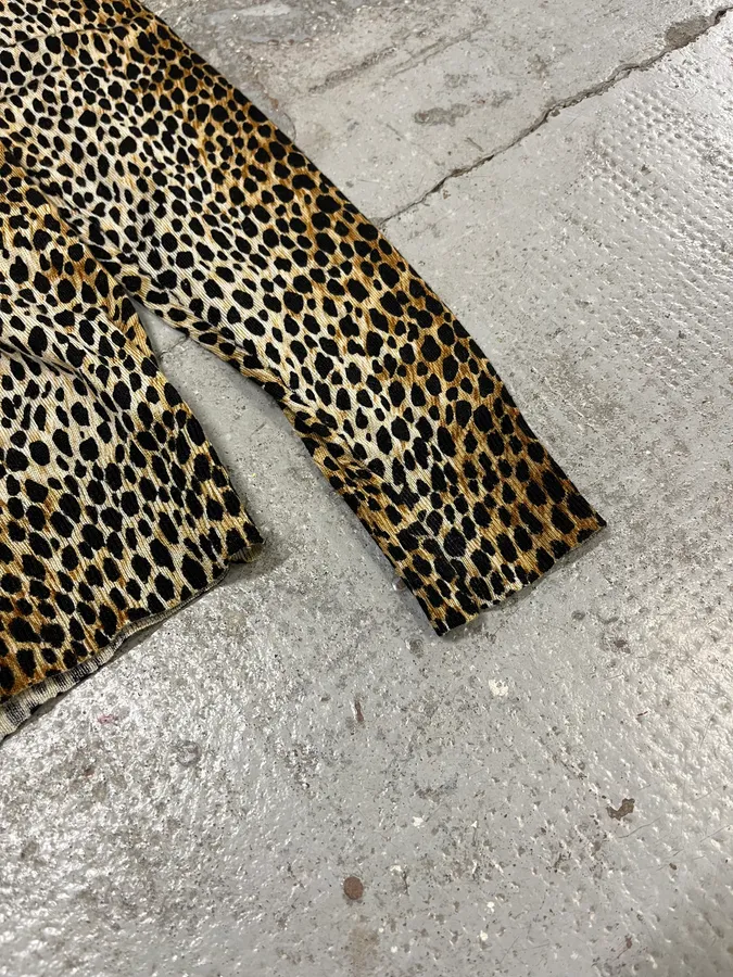 AW1999 Dolce & Gabbana Leopard Print Wool Sweater - Image 5
