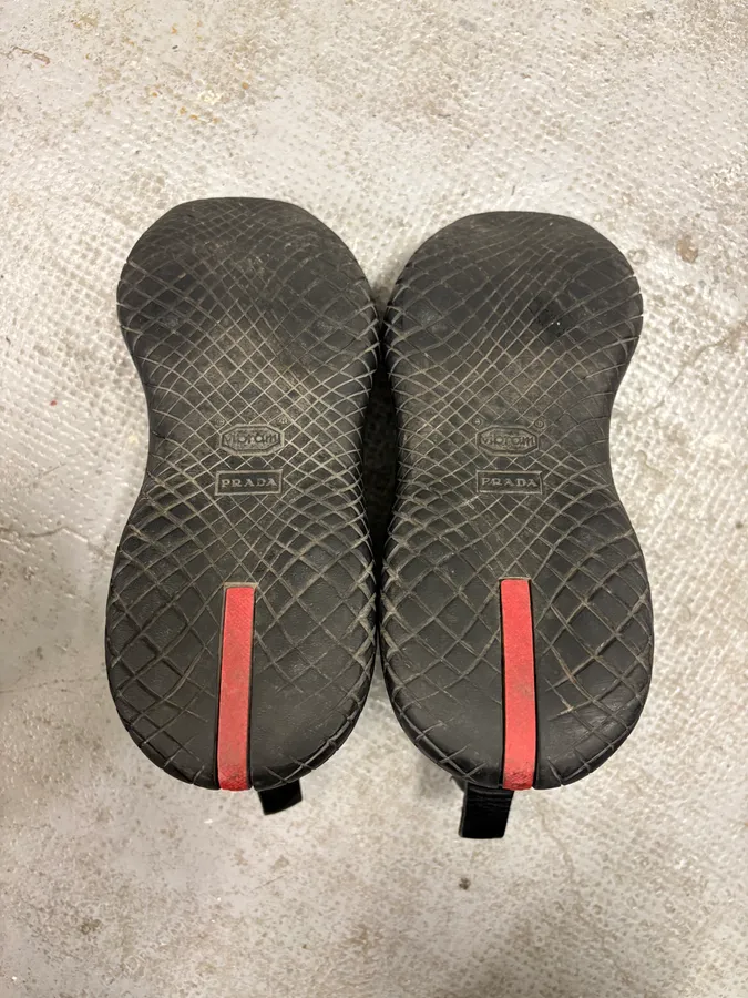 AW1999 Prada Black Hybrid Vibram Boots - Image 10