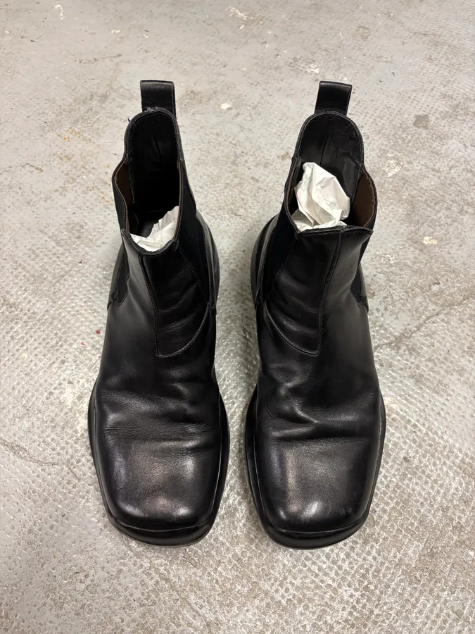 AW1999 Prada Black Hybrid Vibram Boots - Image 2