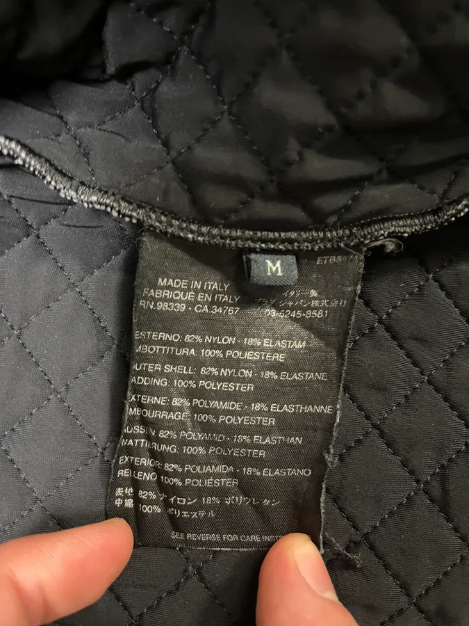AW1999 Prada Ninja Obscure Quilted Jacket - Image 7