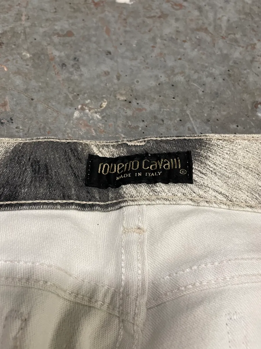 AW1999 Roberto Cavalli Leopard Movement Effect Tern Pants - Image 9