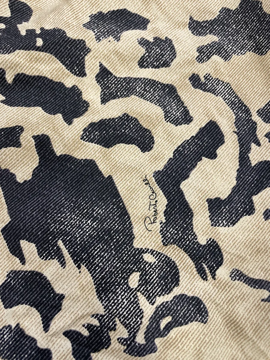 AW2001/02 Roberto Cavalli Brown Peace Camouflage Shirt - Image 8