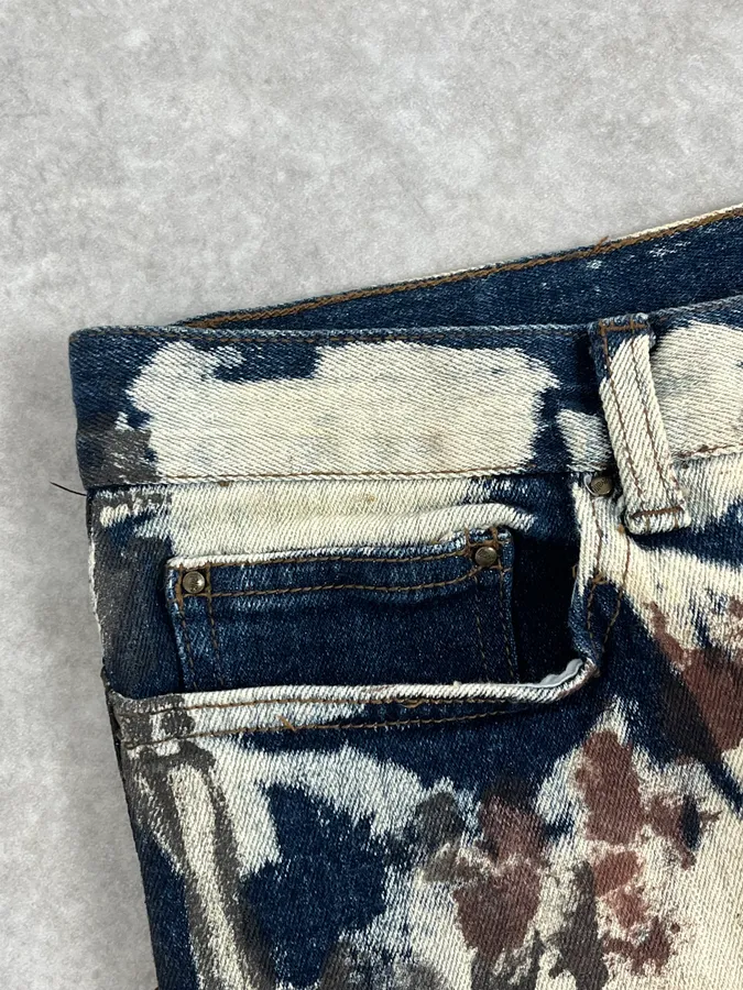 AW2001 Cavalli World Rust Eroded Ultimate Pants - Image 10