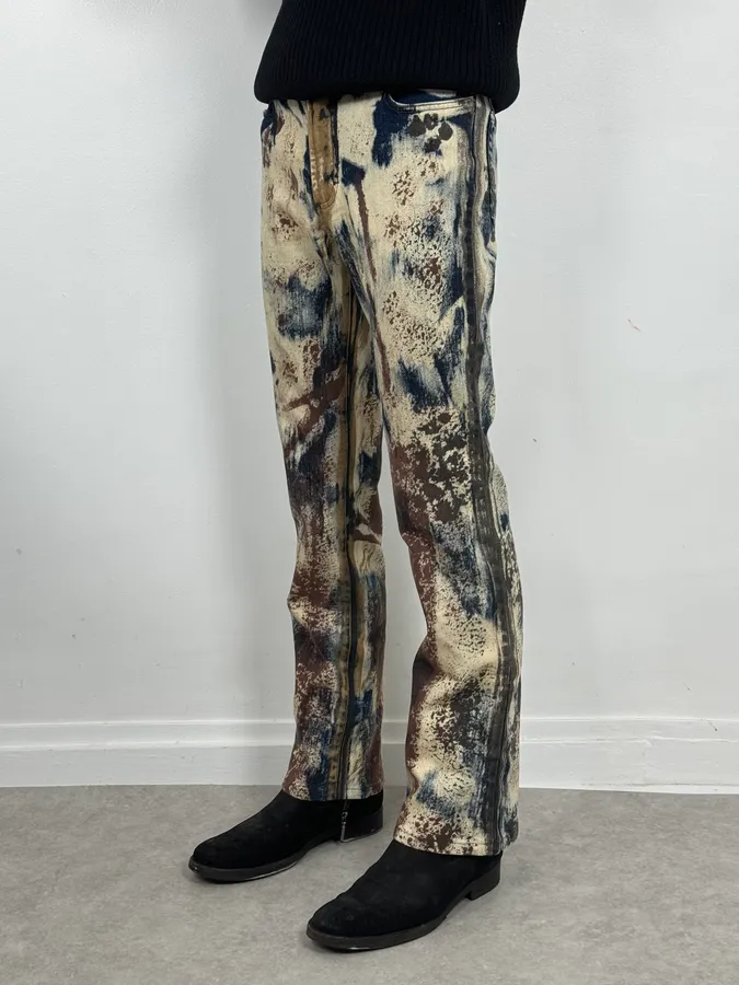 AW2001 Cavalli World Rust Eroded Ultimate Pants - Image 2