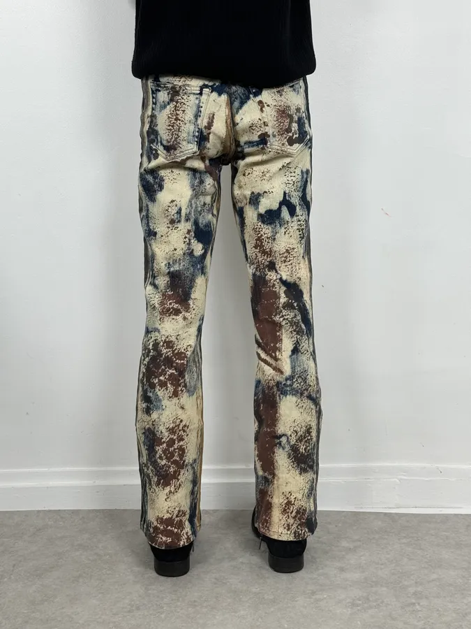 AW2001 Cavalli World Rust Eroded Ultimate Pants - Image 4