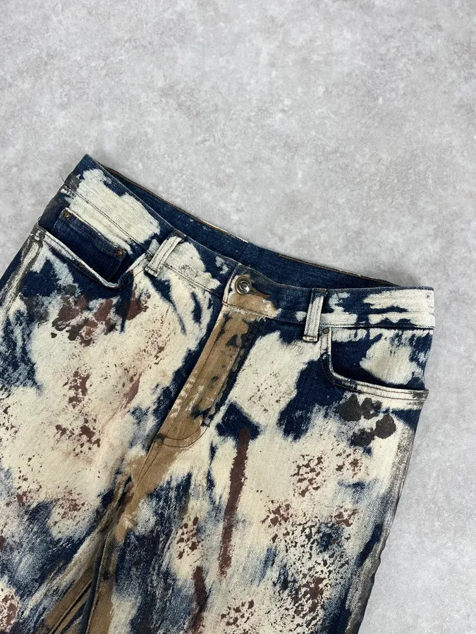 AW2001 Cavalli World Rust Eroded Ultimate Pants - Image 6