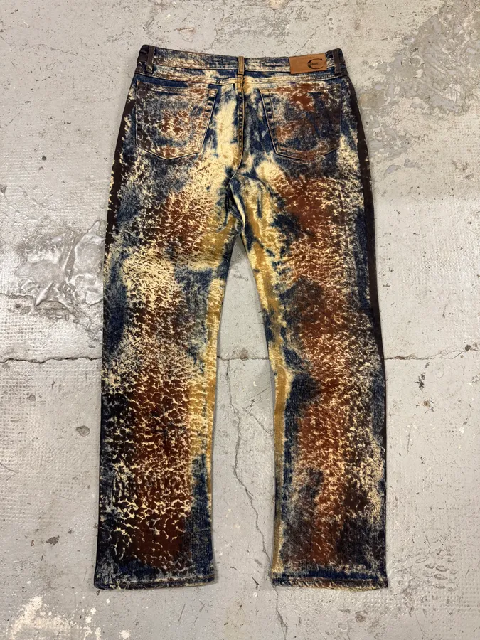 AW2001 Cavalli World Rust Eroded Ultimate Pants - Image 8