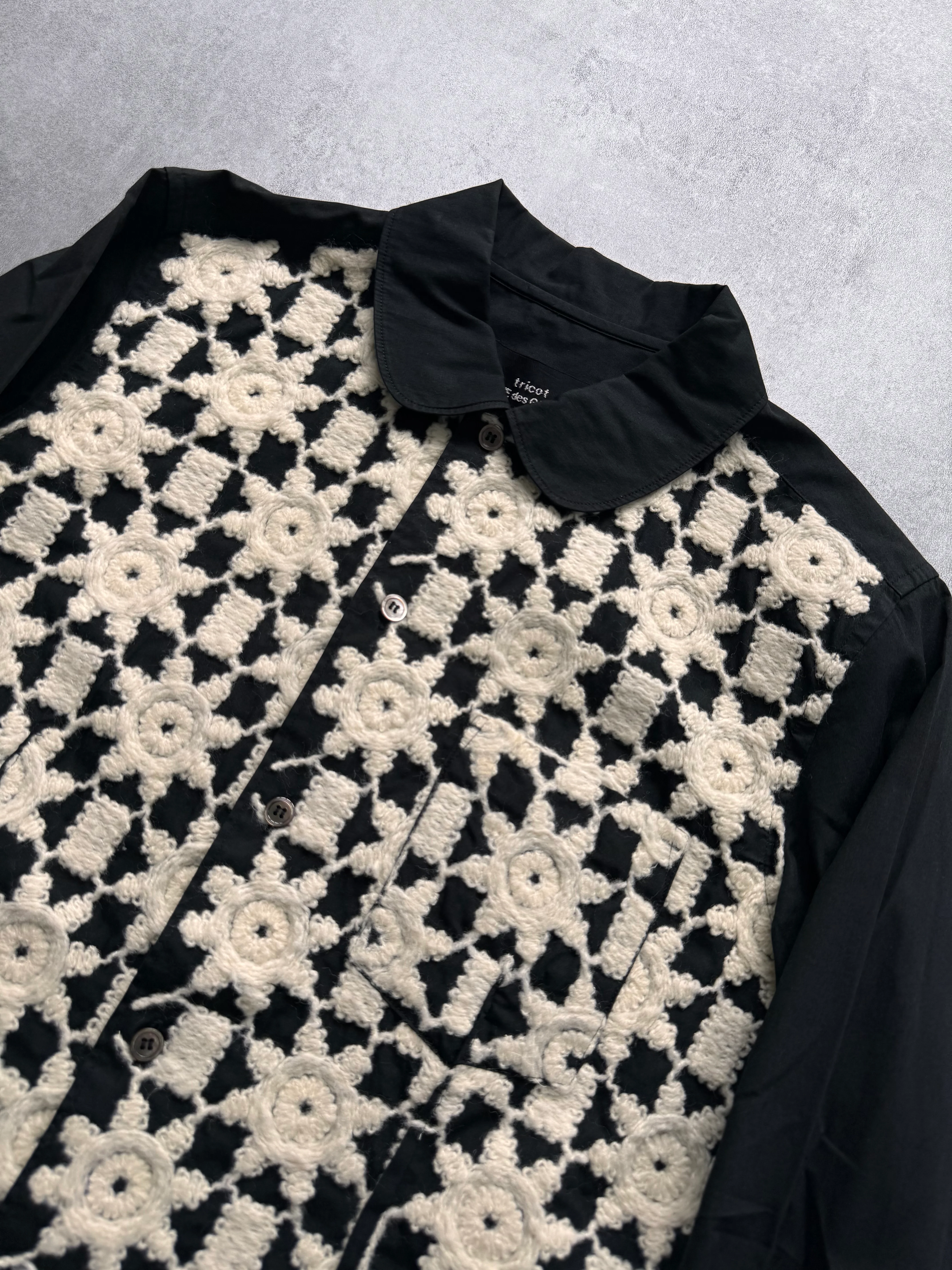 AW2001 Comme Des Garçons Tricot Shirt - Image 2