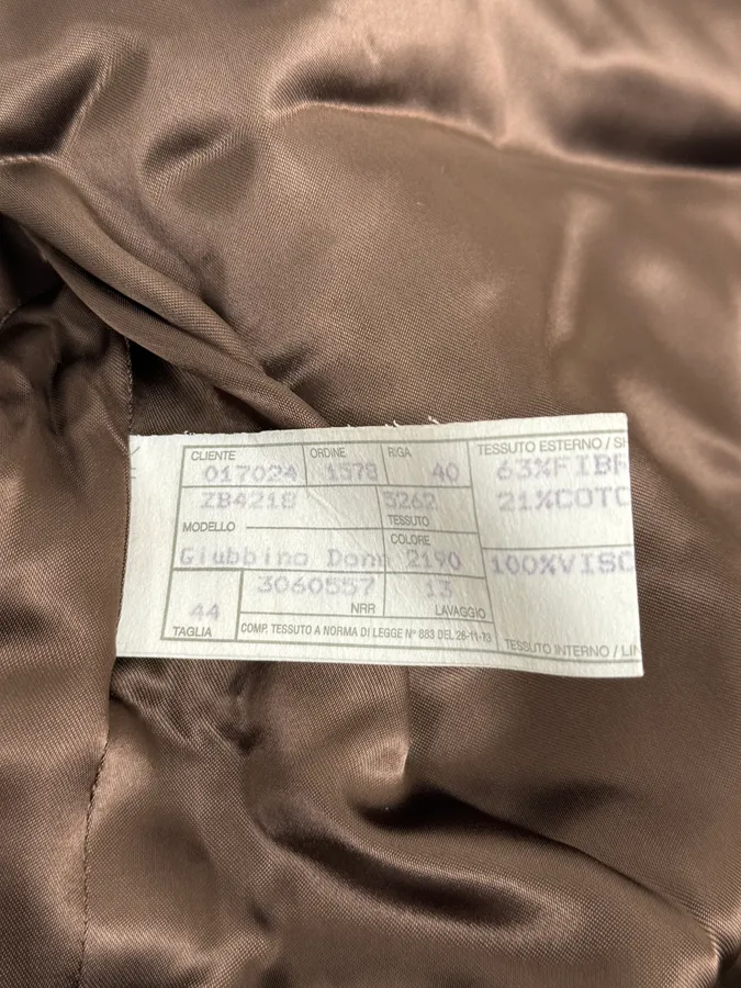 AW2002 Emporio Armani Faux Fur Cozy Jacket - Image 11