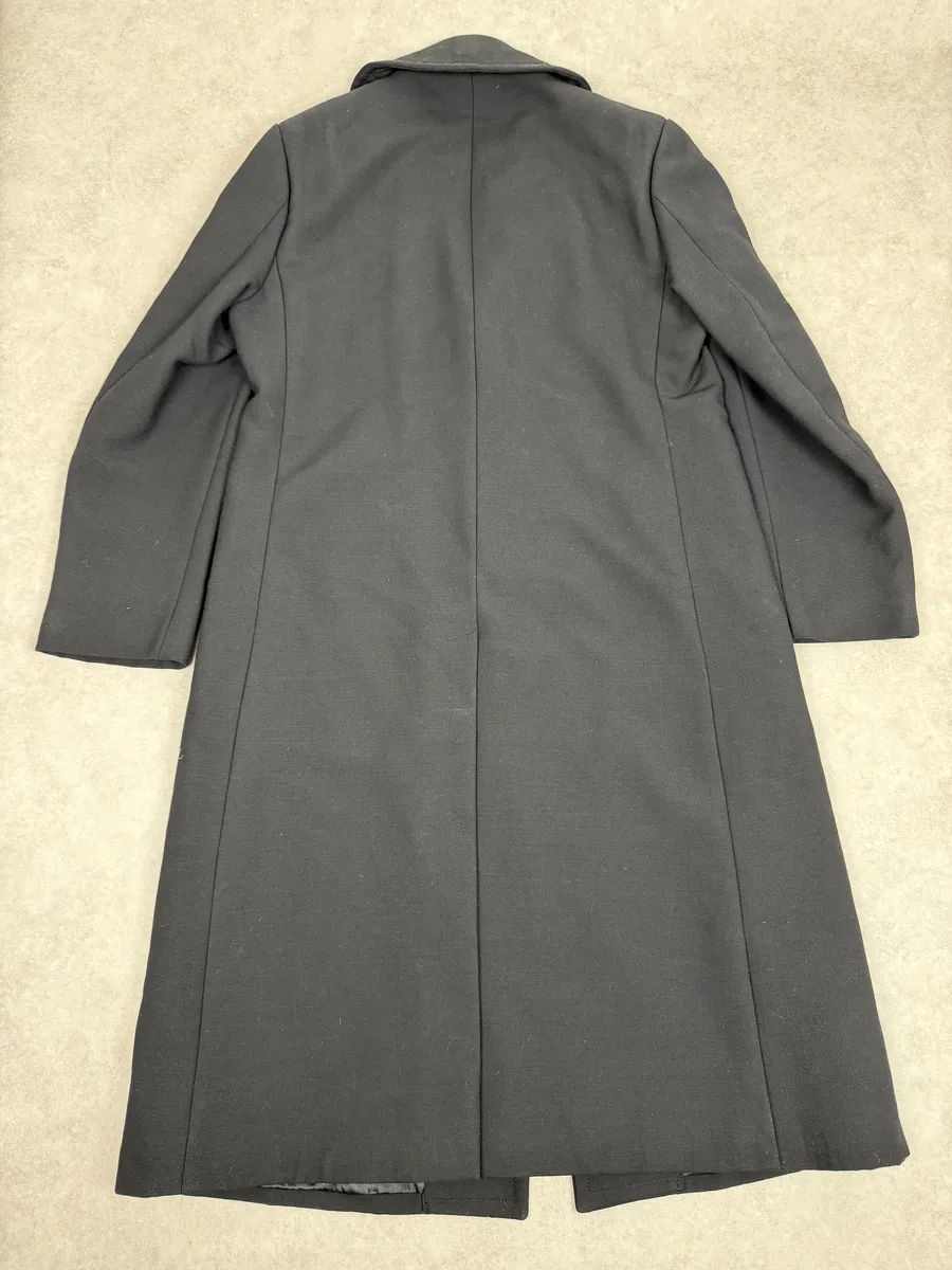 AW2002 Emporio Armani Premium Black Wool Trench Coat - Image 3